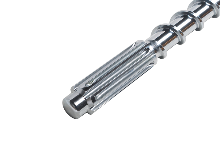 How do bimetallic screws and barrels reduce energy consumption during plastic processing?